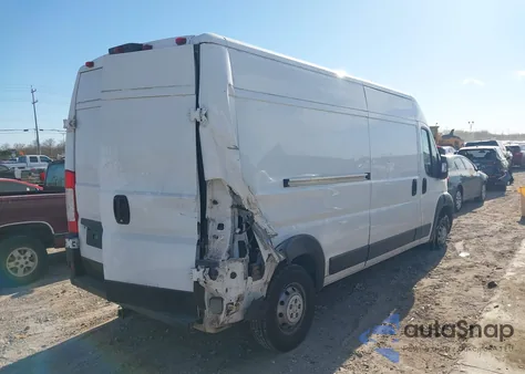 2021 Ram Promaster 2500 High Roof 159 Wb from USA, damaged, VIN 3C6LRVDG1ME512961